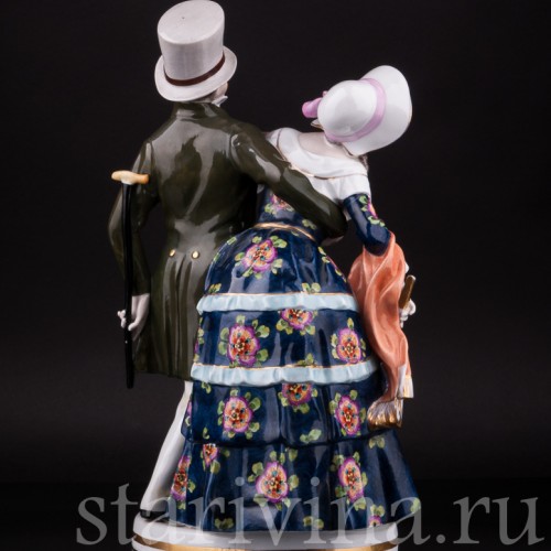 Прогуливающаяся пара, Heubach, Германия, 1919-1937 гг