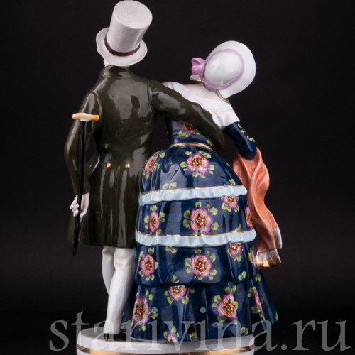 Прогуливающаяся пара, Heubach, Германия, 1919-1937 гг