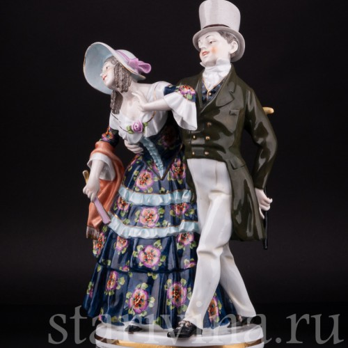 Прогуливающаяся пара, Heubach, Германия, 1919-1937 гг