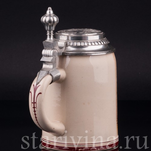 Пивная кружка "Мюнхенский мальчик", 1/2 л, Германия, нач. 20 в