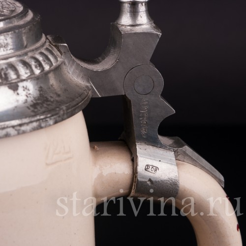 Пивная кружка "Мюнхенский мальчик", 1/2 л, Германия, нач. 20 в