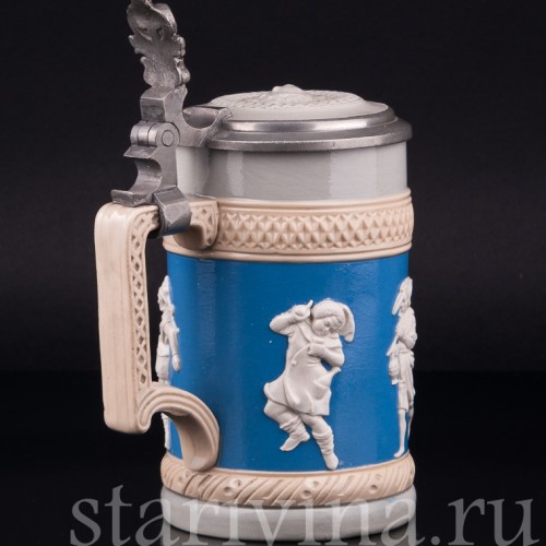 Пивная кружка Вакх, 1/2 л, Villeroy & Boch, Германия, 1930 г