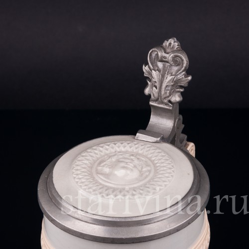 Пивная кружка Вакх, 1/2 л, Villeroy & Boch, Германия, 1930 г