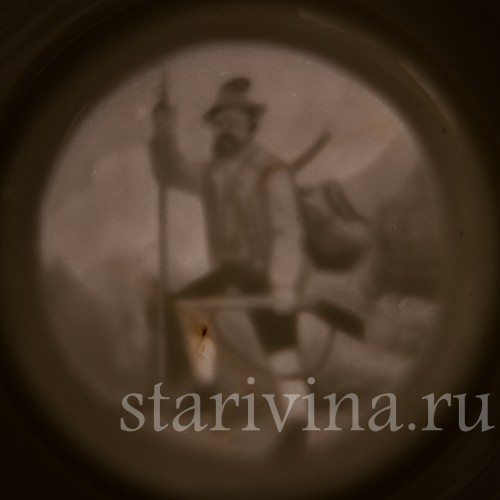 Пивная кружка "Рыбачка", 1/2 л, Германия, нач. 20 в