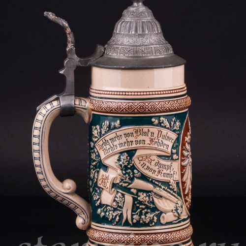 Пивная кружка "Орел", 1/2 л, Reinhold Merkelbach, Германия, нач. 20 в