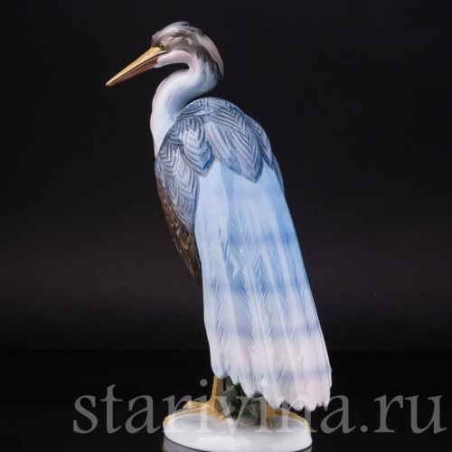 Серая цапля, Rosenthal, Германия, 1970 гг