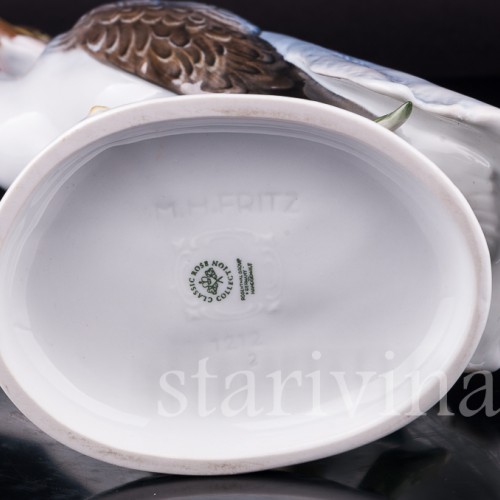 Серая цапля, Rosenthal, Германия, 1970 гг