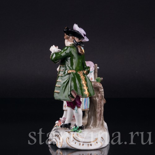 Танцующая пара, Sitzendorf, Германия, сер. 20 в