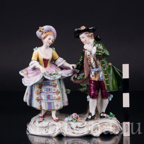 Танцующая пара, Sitzendorf, Германия, сер. 20 в