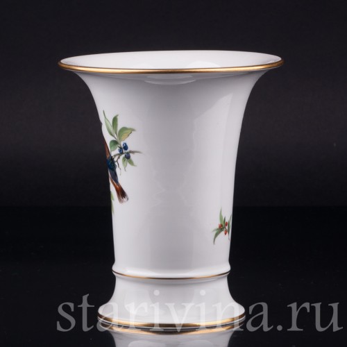 Ваза "Птица дубонос", Meissen, Германия, вт. пол. 20 в