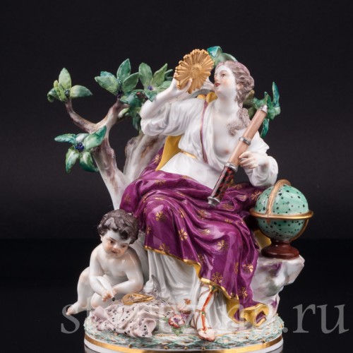 Урания с Амуром (муза астрономии), Meissen, Германия, нач. 20 в