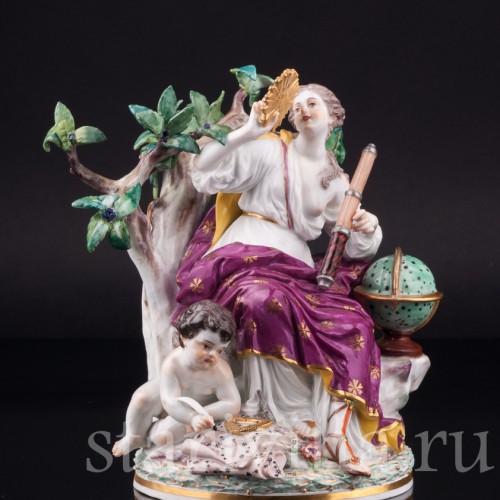 Урания с Амуром (муза астрономии), Meissen, Германия, нач. 20 в