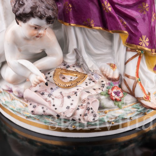 Урания с Амуром (муза астрономии), Meissen, Германия, нач. 20 в