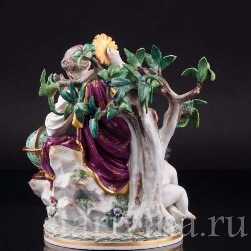 Урания с Амуром (муза астрономии), Meissen, Германия, нач. 20 в