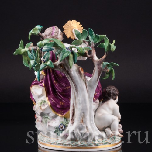 Урания с Амуром (муза астрономии), Meissen, Германия, нач. 20 в