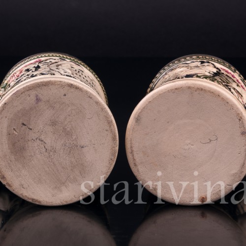 Кувшин и две кружки, JL Knoedgen, Германия, кон. 19 - нач. 20 вв