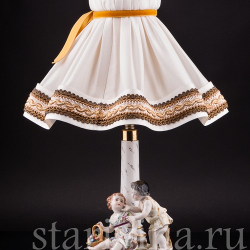 Дети, лампа, Volkstedt, Германия, нач. 20 в