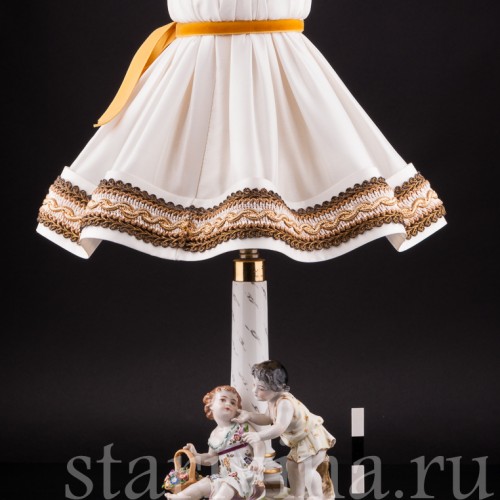 Дети, лампа, Volkstedt, Германия, нач. 20 в