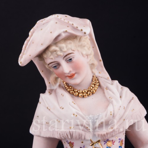 Статуэтка из фарфора пары Ухаживание, Probstzella, Германия, 1886-89 гг.