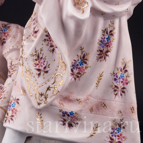 Статуэтка из фарфора пары Ухаживание, Probstzella, Германия, 1886-89 гг.