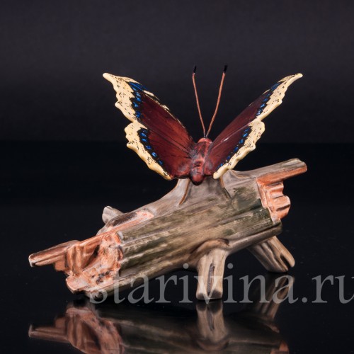 Бабочка на сухой ветке, Goebel, Германия, до 1990 г