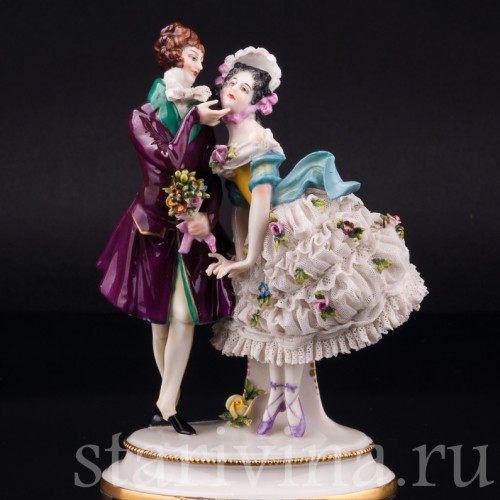 Карнавал, кружевная, Volkstedt, Германия, нач. 20 в