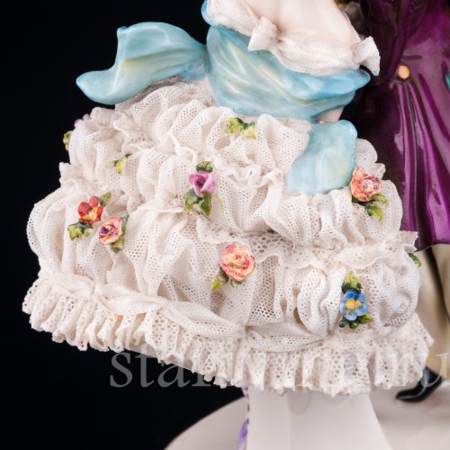 Карнавал, кружевная, Volkstedt, Германия, нач. 20 в