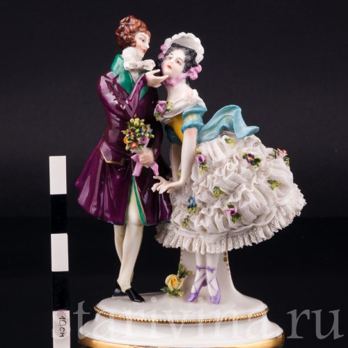 Карнавал, кружевная, Volkstedt, Германия, нач. 20 в