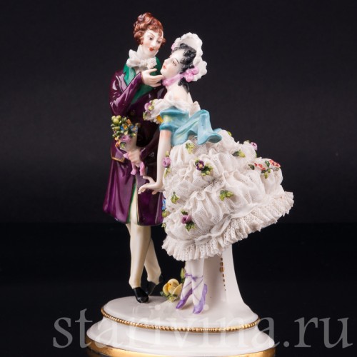 Карнавал, кружевная, Volkstedt, Германия, нач. 20 в