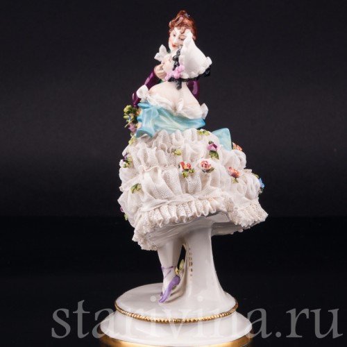 Карнавал, кружевная, Volkstedt, Германия, нач. 20 в