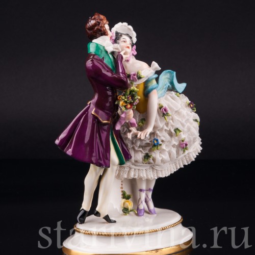 Карнавал, кружевная, Volkstedt, Германия, нач. 20 в