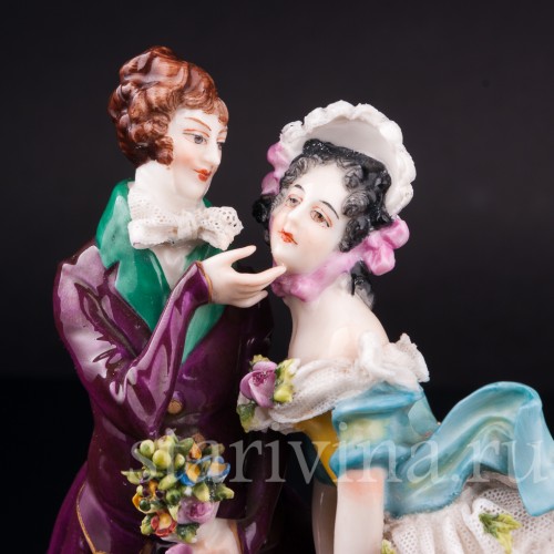 Карнавал, кружевная, Volkstedt, Германия, нач. 20 в