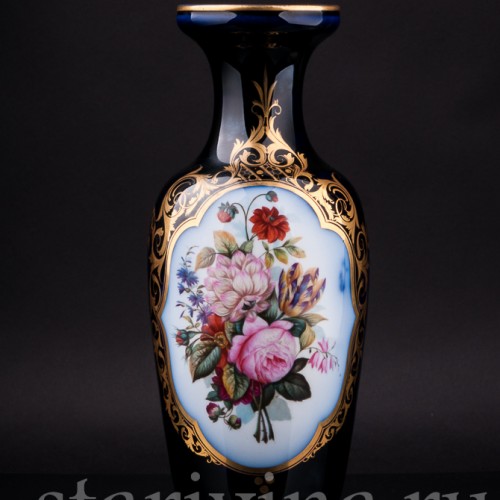 Ваза Садовые цветы, Франция, кон. 19 - нач. 20 вв