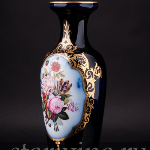 Ваза Садовые цветы, Франция, кон. 19 - нач. 20 вв