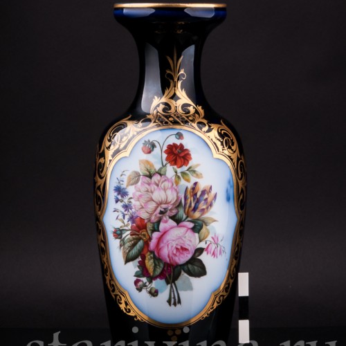 Ваза Садовые цветы, Франция, кон. 19 - нач. 20 вв