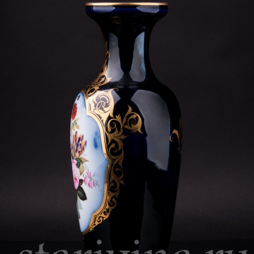 Ваза Садовые цветы, Франция, кон. 19 - нач. 20 вв