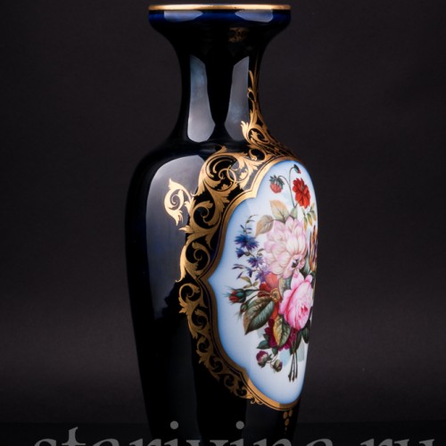 Ваза Садовые цветы, Франция, кон. 19 - нач. 20 вв