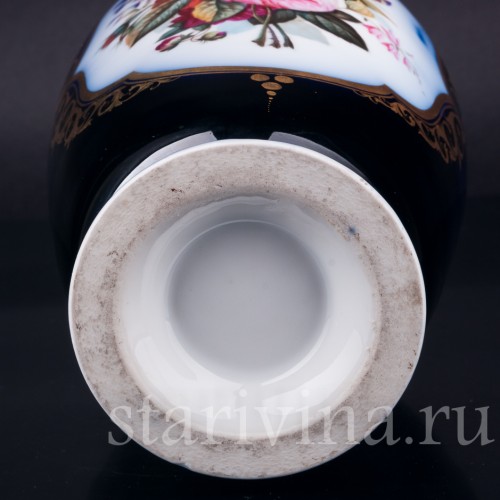 Ваза Садовые цветы, Франция, кон. 19 - нач. 20 вв