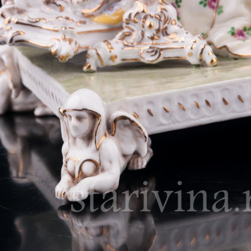 Пара у арфы, Dressel, Kister & Co, Германия, 1907-20 гг