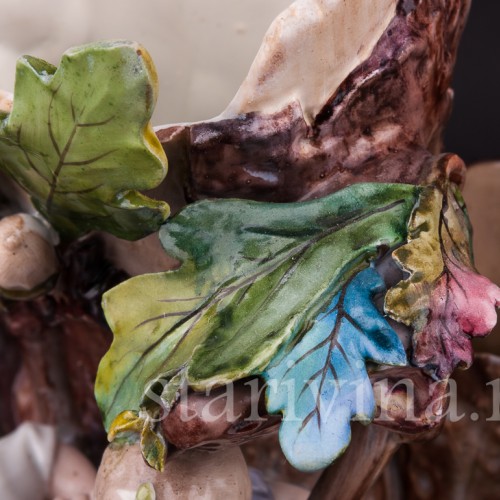 Фарфоровая Вазы Играющие дети, Richard Eckert & Co, Германия, кон. 19 в.