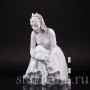 Фарфорвая статуэтка Балерина, завязывающая балетную туфельку, Rosenthal, Германия, 1960 гг.