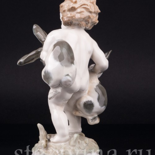Малыш с кроликами, Hutschenreuther, Германия, 1939-64 гг