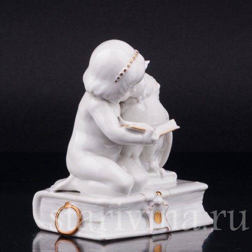 Девочка с совой, Hertwig & Co, Германия, 1920-30 гг