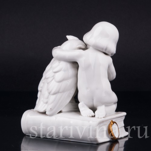 Девочка с совой, Hertwig & Co, Германия, 1920-30 гг