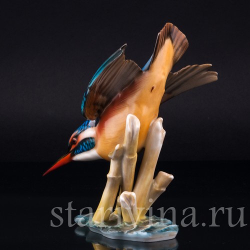 Летящий зимородок, Hutschenreuther, Германия, 1970 гг