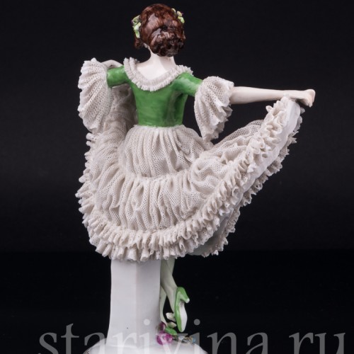 Танцовщица, кружевная, E. A. Muller, Германия, 1920-30 гг