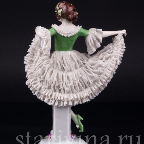 Танцовщица, кружевная, E. A. Muller, Германия, 1920-30 гг