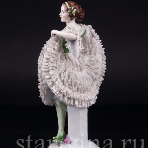 Танцовщица, кружевная, E. A. Muller, Германия, 1920-30 гг