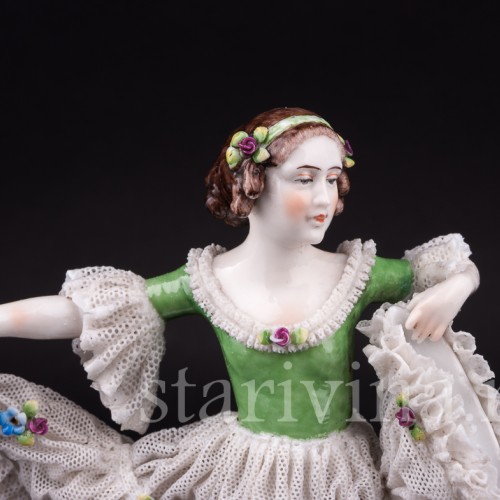 Танцовщица, кружевная, E. A. Muller, Германия, 1920-30 гг