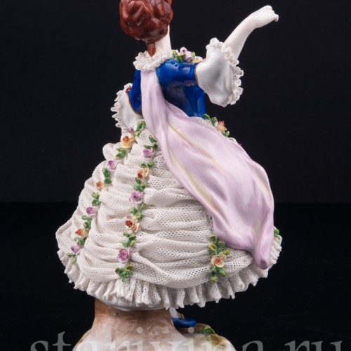 Танцовщица Камарго, кружевная, Volkstedt, Германия, до 1935 г